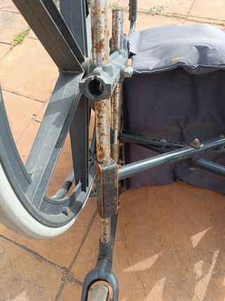 Silla de ruedas.