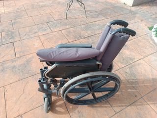 Silla de ruedas.