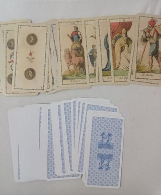 Cartas tarot italianas de colección