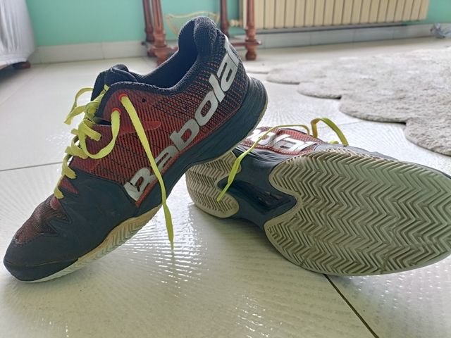 Zapatillas babolat pádel, tenis tierra