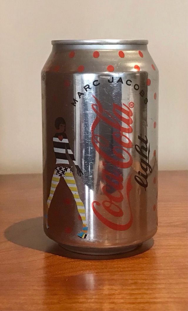 Lata Coca-Cola Light Marc Jacobs 33 cL coke