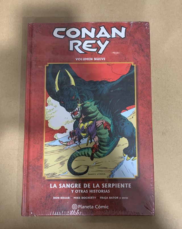 Cómic Conan Rey 9 La sangre de la serpiente