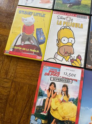 11 películas infantiles DVD
