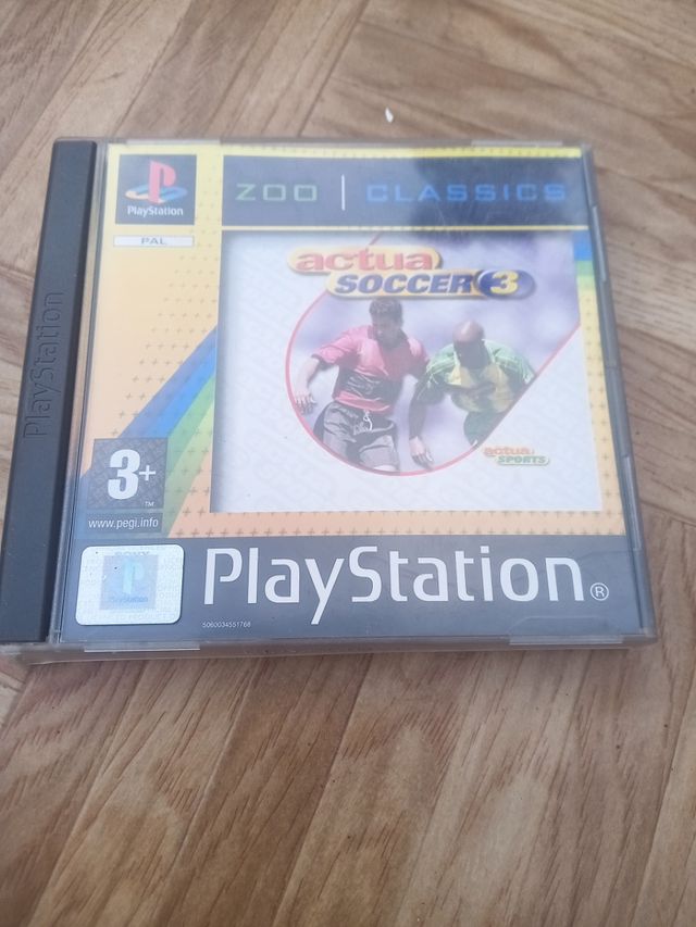 Playstation 1 Actua Fútbol 3