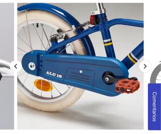 Bicicleta aluminio niño