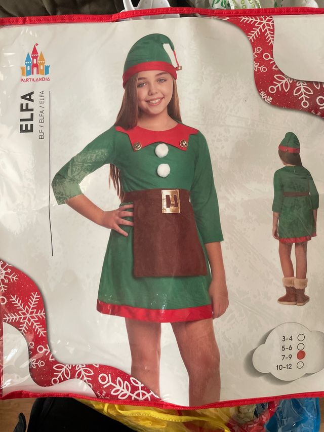 Disfraz elfa