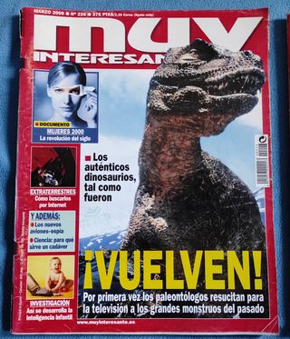 LOTE 3 REVISTAS MUY INTERESANTE Nº 219, 226,289.