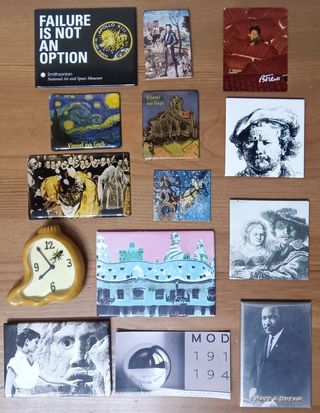 Imanes de nevera obras de arte,museo,pintores,