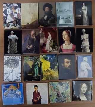 Imanes de nevera obras de arte,museo,pintores,