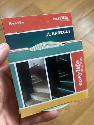 Arregui cinta luminescente adhesiva tape nastro