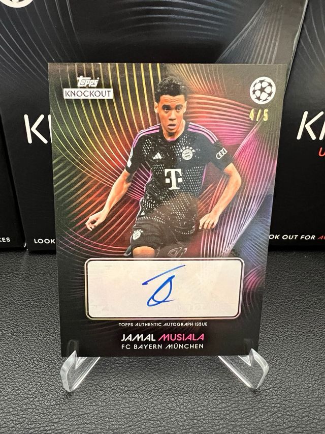 Topps Bayern Munchen Jamal Musiala Auto