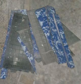 Lote 30 unidades suelo de goma