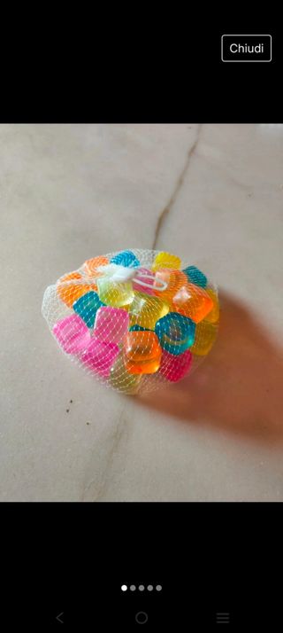 25 cubetti di ghiaccio colorati riutiliz