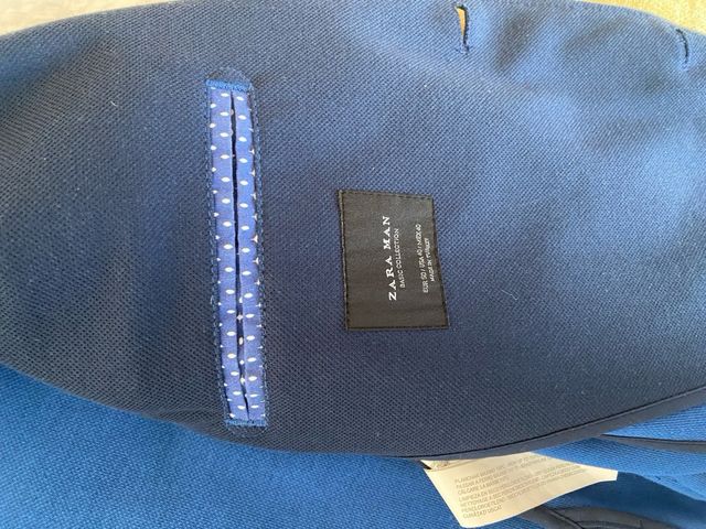 Americana azul marina