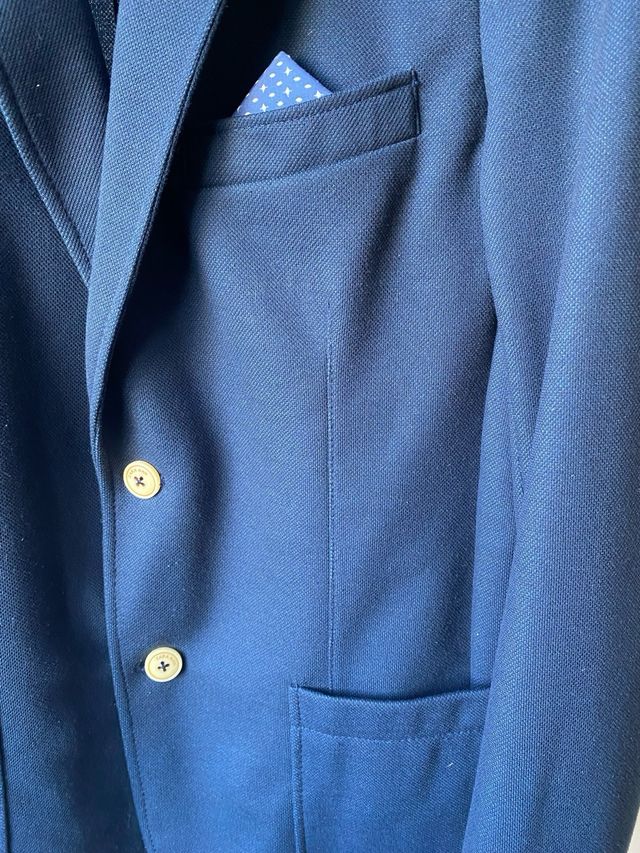 Americana azul marina