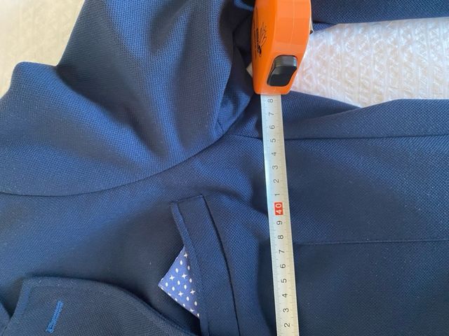 Americana azul marina