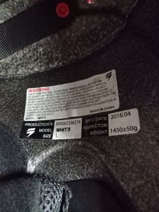 Casco moto de trial shiftmx