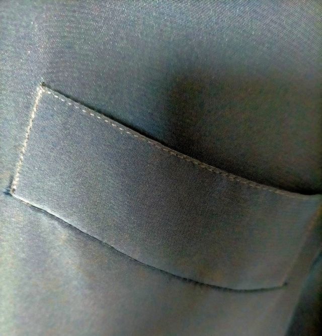 Chaqueta clasica de señora azul