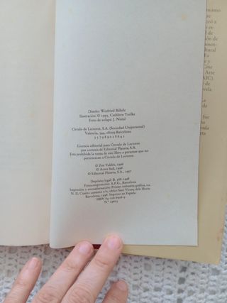 LIBRO "TE DI LA VIDA ENTERA"