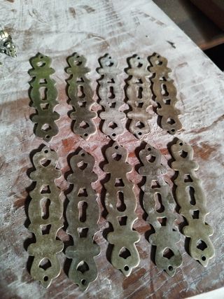 Embellecedor cerradura armario vintage