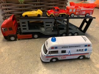 Lote coches juguete niño