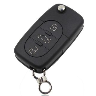 Llave Carcasa 3 Boton Audi Repuesto renovación