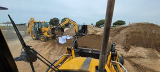 Tierra vegetal. Excavaciones. Aridos. Fosas septic