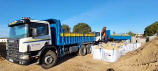 Tierra vegetal. Excavaciones. Aridos. Fosas septic