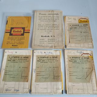 Sobres de revelado Kodak