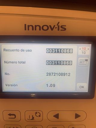 Brother Innovis 2600 Coser y Bordar + accesorios