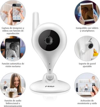 Cámara Monitor de vídeo para bebés BabyCam