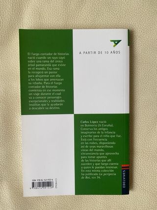 Libro “El fuego contador de historias”