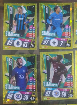 STAR PLAYER MATCH ATTAX 2020-2021