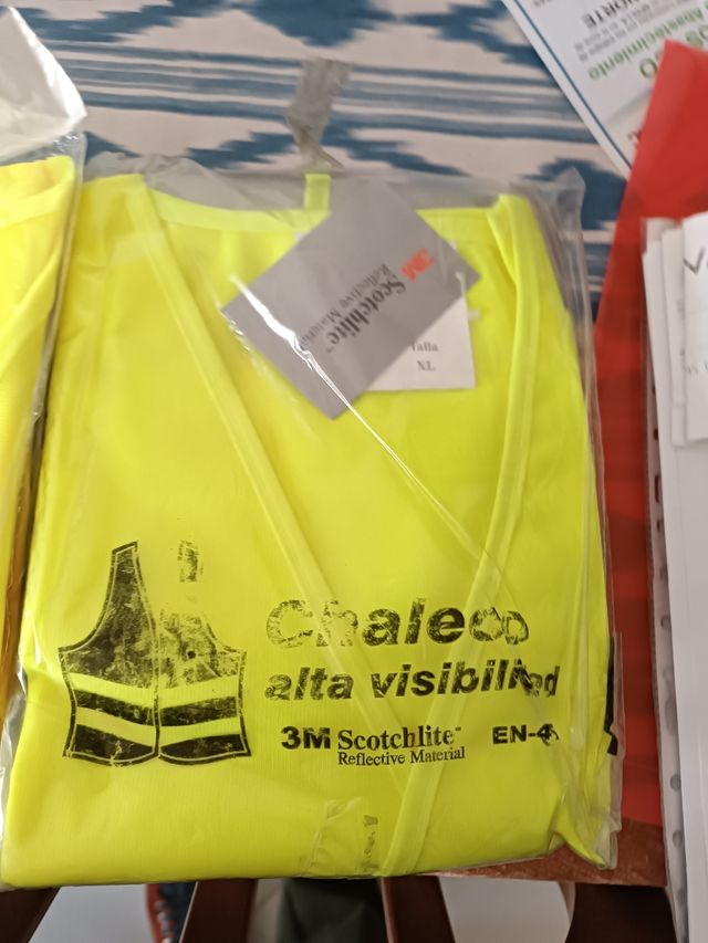chaleco reflectante