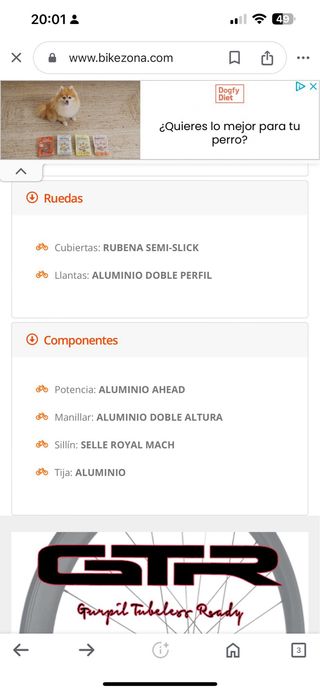Bicicleta coluer alice xc mujer