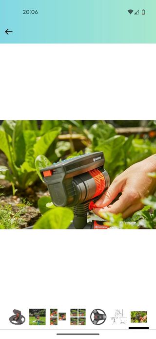 Aspersor oscilante gardena Zoommaxx