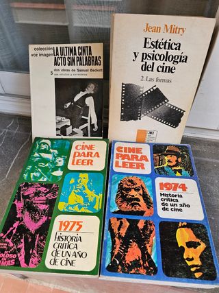 Libros Cine/cinematografía 60's-70's