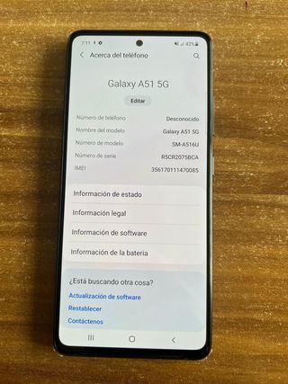 Samsung A51 5G 128 GB