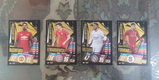 Lote Limited edition Gold MATCH ATTAX