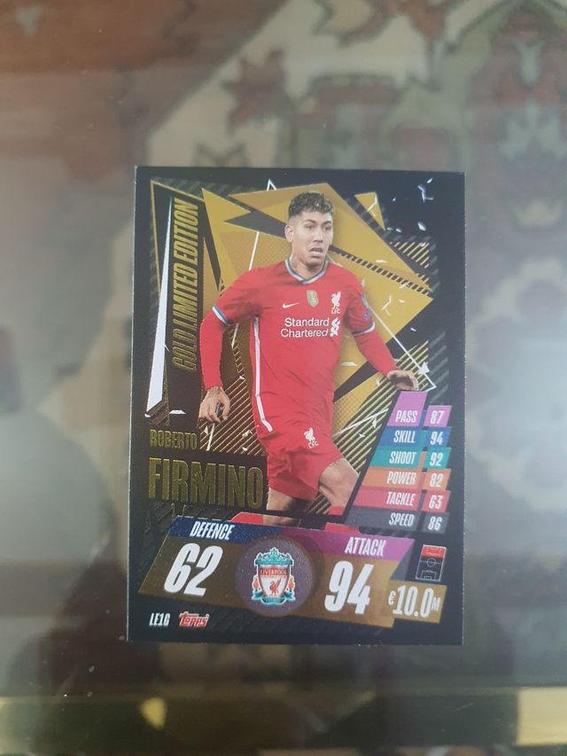 Lote Limited edition Gold MATCH ATTAX