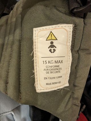 Mochila portabebés Decathlon Forclaz 300