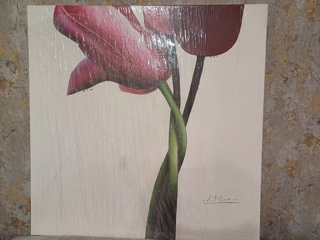 Cuadro Rosas al óleo L.Picó