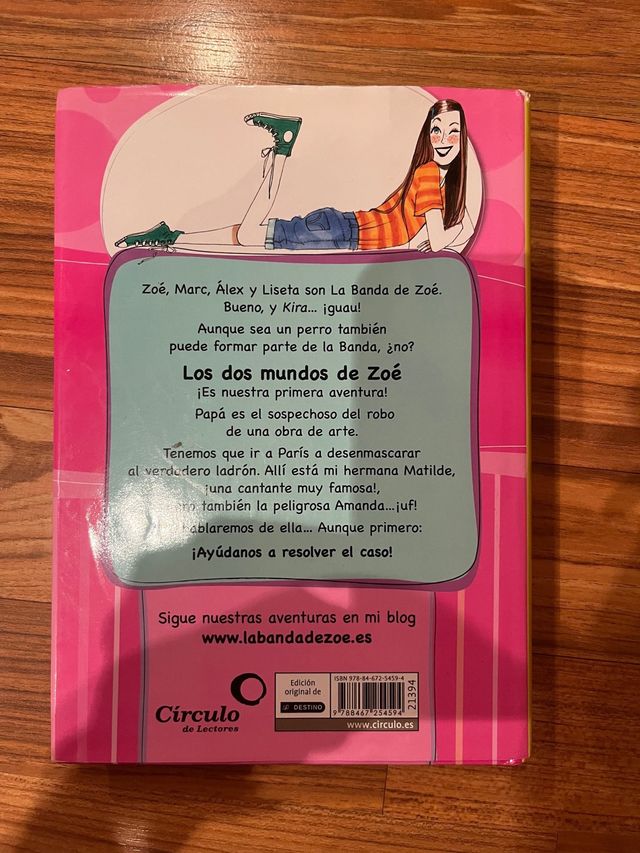 Libro Los dos mundos de Zoe