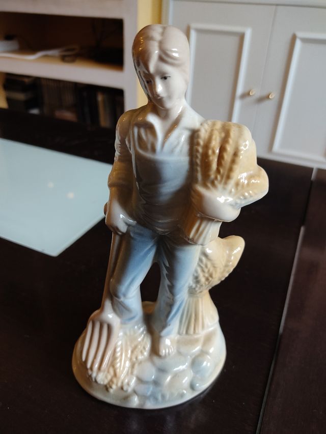 Figura de porcelana, hombre