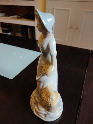 Figura de porcelana, mujer