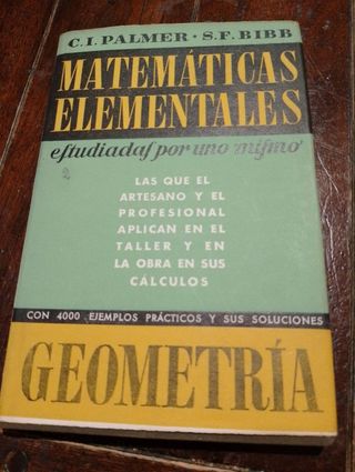 LIBROS ANTIGUOS DE MATEMÁTICAS