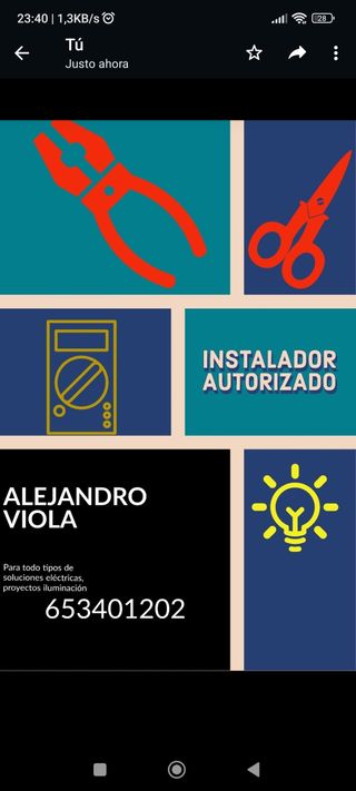 ELECTRICISTA AUTORIZADO ECONÓMICO