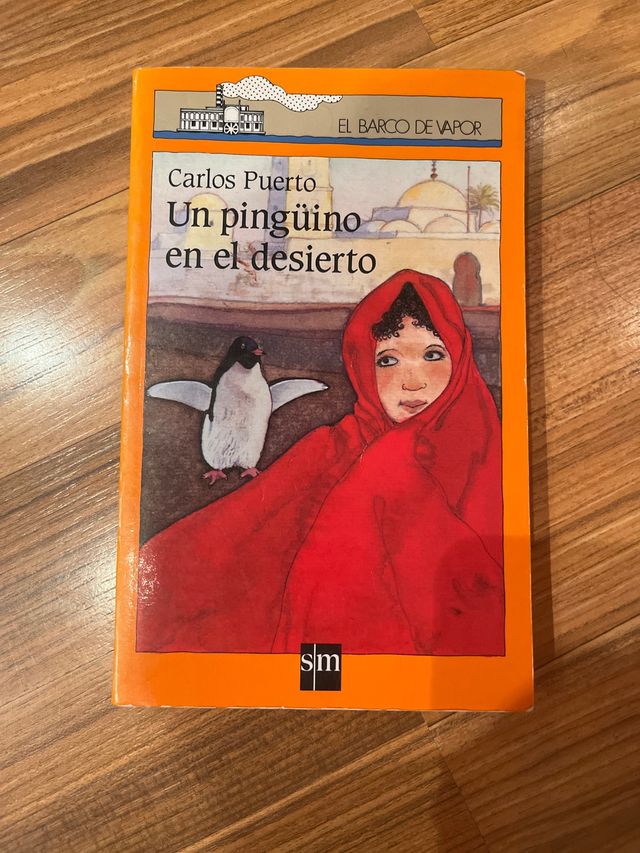 Libro ,Un pingüino en el desierto