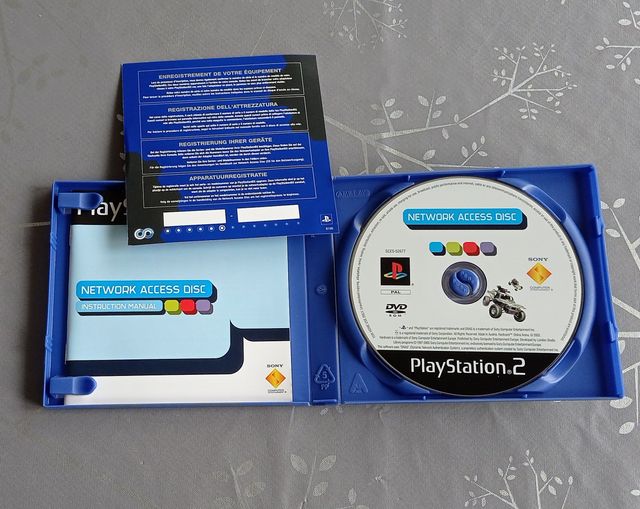 Network Access Disk PlayStation 2