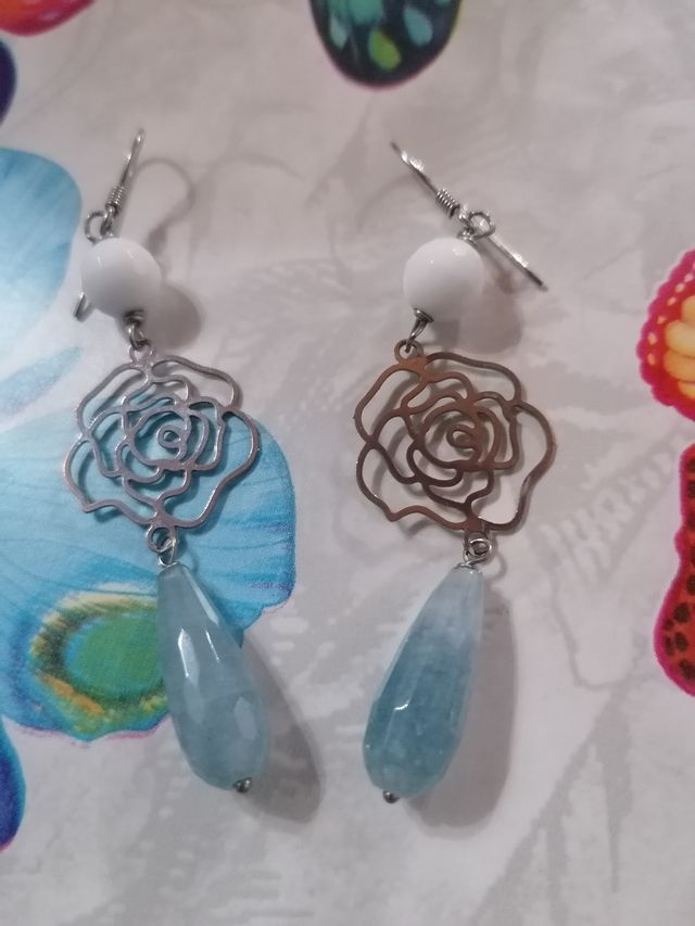 Parure collana, orecchini, btacciale